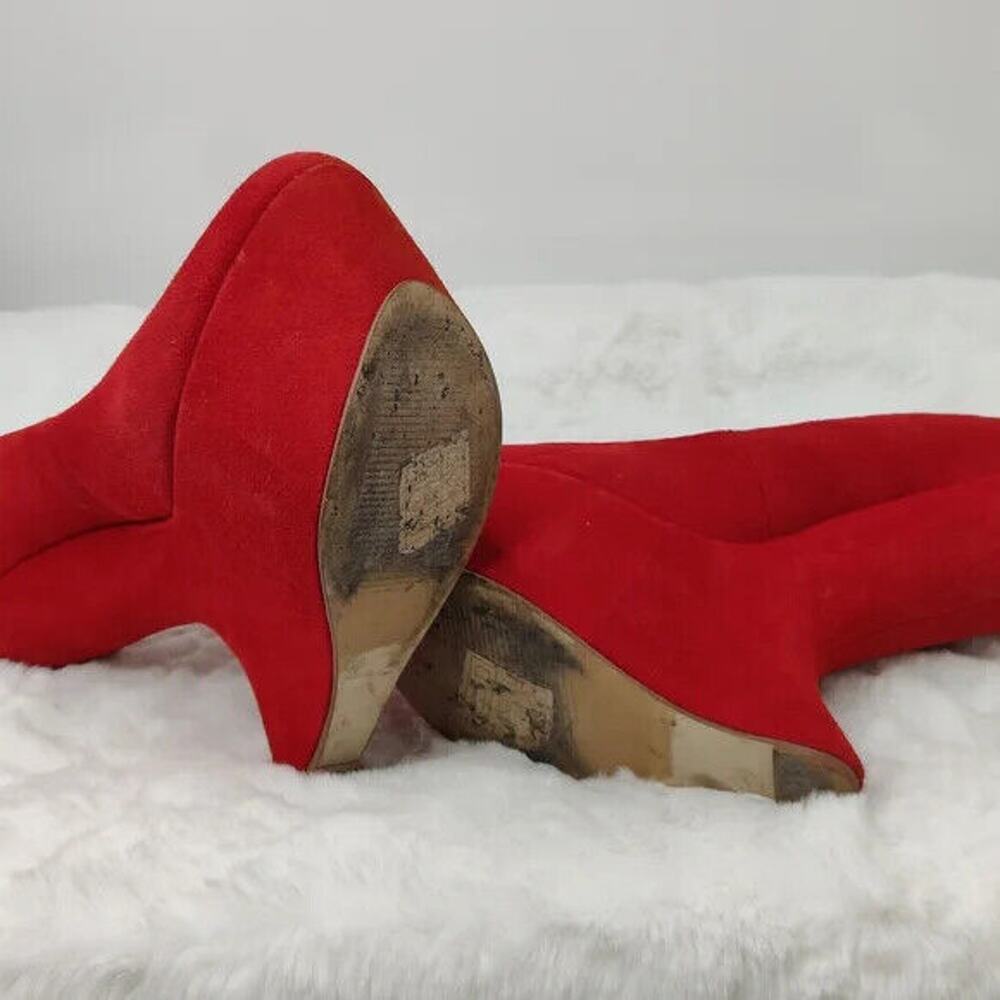 red y2k platform Pump by Aldo sz 8.5 - Picture 10 of 11